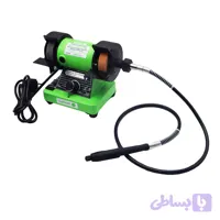 سنگ رومیزی 75 میلی متری 200 وات سیلور مدل YP-GTBN200W