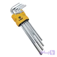 آچار آلن یلو مدل 9PCS مجموعه 9 عددی
