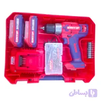 دریل پیچ گوشتی شارژی ایمتاپ مدل ECDL200528 مجموعه 59 عددی