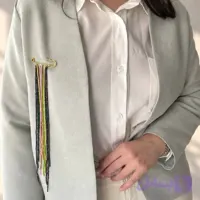 کت مجلسی ژاکارد زنانه مدل ریسه