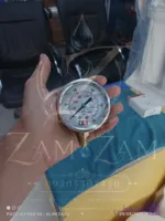 گیج تابلویی 10/30 بار روغنی صفحه 6 سانتی با ضمانت