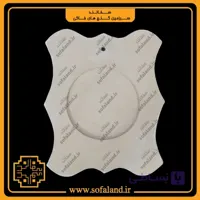 آینه سفالی طرح تخت کمانی سفالند