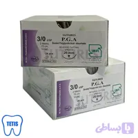 نخ بخیه سیلک سوچرز 3/0 با سوزن 26