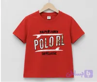 تیشرت قرمز poLoRL وارداتی پسرانه کد۱۰۹۲
