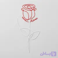 بوکمارک طرح لاله ی عاشق