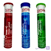 قرص جوشان  SANA+ PREMIUM| خرید و قیمت قرص جوشان