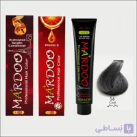 رنگ مو ماردو(mardoo) شماره S6 رنگ زغال سنگی | فروشگاه آرایشی و بهداشتی رخ استور