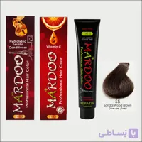رنگ مو ماردو(mardoo) شماره S5 رنگ قهوه ای چوب صندل | فروشگاه آرایشی و بهداشتی رخ استور