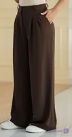 شلوار زنانه عمده مدل بگ پارچه مرگان پک ۴عددی