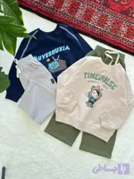 ست بلوز شلوار بچگانه اسپرت فانتزی
