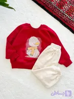 ست بلوز شلوار بچگانه جوجه اردک