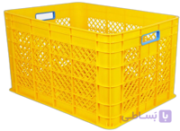 سبد صنعتی پلاستیکی760 (طول 68 عرض 50 ارتفاع 40 )