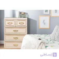 فایل پلاستیکی 5کشو طرح منبت کد 744 ( عرض 60 عمق 40 ارتفاع90)