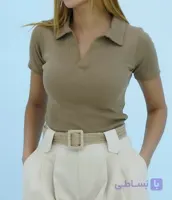پلوشرت زنانه کش بافت