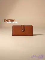 کیف پول دستی چرم طبیعی