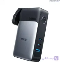 شارژر و پاوربانک انکر مدل GaNPrime A1651 ظرفیت 10000 میلی آمپر ساعت با توان 65 وات