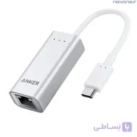 تبدیل USB-C به اترنت گیگابیتی انکر مدل Anker Unibody USB-C Gigabit Ethernet Adapter A8341