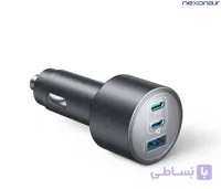 شارژر فندکی 167.5 وات 3 پورت انکر مدل Anker Nano Car Charger A2737