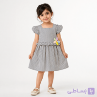 پیراهن دخترانه برند وارداتی خنک و تابستانه-1003927