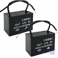 خازن کتابی دو کابل دار 40 میکروفاراد ایسکار ISCAR سری CBB61