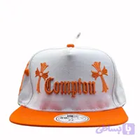 کلاه کپ بک فیت سفید مدلCOMPTON