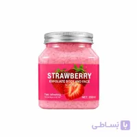 اسکراپ صورت و بدن  توت فرنگی MiXiA
