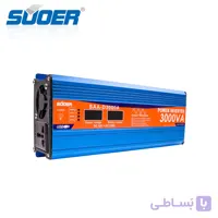 مبدل برق خودرو 3000 وات 12 ولت Suoer مدل SAA-D3000A