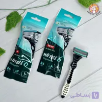 ژیلت تکی 6 تیغ وتل WETELL