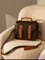 کیف اداری چرم طبیعی دست دوز گیلا چرم