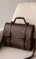 کیف اداری با چرم طبیعی ودست دوز