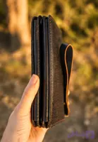 کیف مدارک با چرم طبیعی دست دوز گیلاچرم