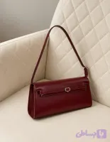 کیف دوشی زنانه با چرم طبیعی دست‌دوز گیلا چرم