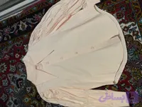 شومیز بچهگانه آستین پیل دار نخی