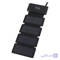 پاوربانک خورشیدی 10000 میلی آمپر ساعت مدل wsc25