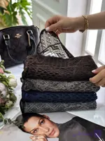 شال عنکبوتی/وارداتی/ایستایی عالی/۳رنگ‌موجود