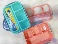 طرف غذای پلاستکی/ظرف غذای کودک و نوجوان/ظرف چندتیکه
