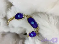 دستبند زنانه و دخترانه/طرح چشم نظر/رنگ ثابت
