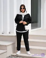 ست مانتو شلوار زنانه مریم ، ارسال رایگان