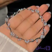 دستبند گل لاله سفید