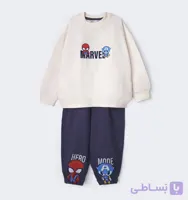ست دورس و شلوارلاکرادار مدل marvel