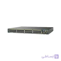 سوئیچ سیسکو WS-C2960S-48FPD-L | سوئیچ 48 پورت گیگابیتی PoE+ با +10G SFP
