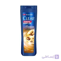 شامپو کلیر مردانه ضد ریزش حاوی عصاره قهوه350میلCLEAR MEN