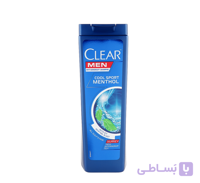 شامپو کلیر اروپایی400میل نعناعی مدلCLEAR COOL SPORT MENTHOL