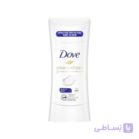 مام صابونی ضد تعریق زنانه داو Dove مدل Advancad Care رایحه گل رز وزن 74 گرم