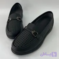 کفش طبی زنانه تابستانه خارپاشنه مدل نازگل رنگ مشکی سایز 37 تا 41