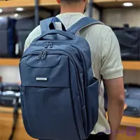 کوله پشتی پاستیلی پریزیدنتسیلیکونی ضد خش وارداتی دو جیب با جای لپ تاپ