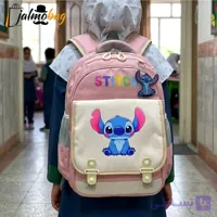 کوله پشتی طرح ماینکرافت مناسب پیش دبستانی و دبستان جنس پارچه کجراه خارجی