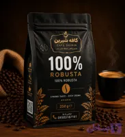 قهوه 100 درصد روبستا فول کافئین 1000 گرم