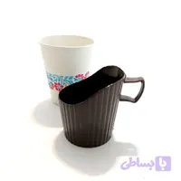 هولدر نگهدارنده لیوان یکبار مصرف (۴ عددی رنگ شکلاتی)