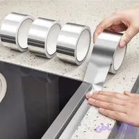 چسب نسوز و ضدآب فویلی ۳ متری (چسب دورگاز 5 سانت ضخیم)